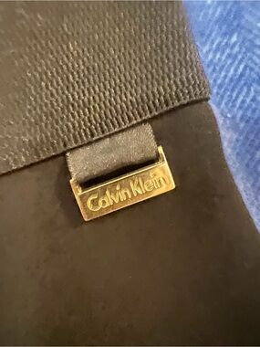 Calvin Klein Black Womens pants with Gold Accent